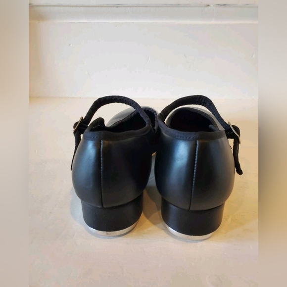 CAPEZIO Dance Tap Shoes size 6 GUC - Picture 4 of 5